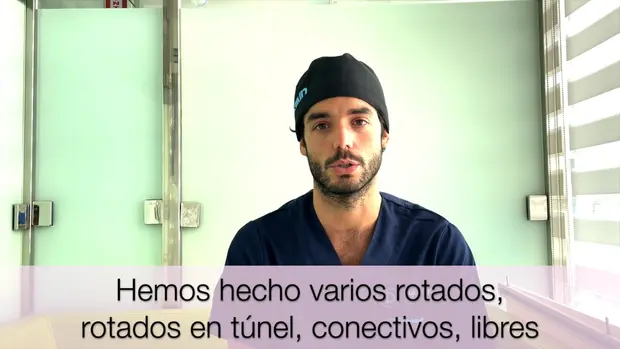 Antonio, hablando a cámara al terminar el curso